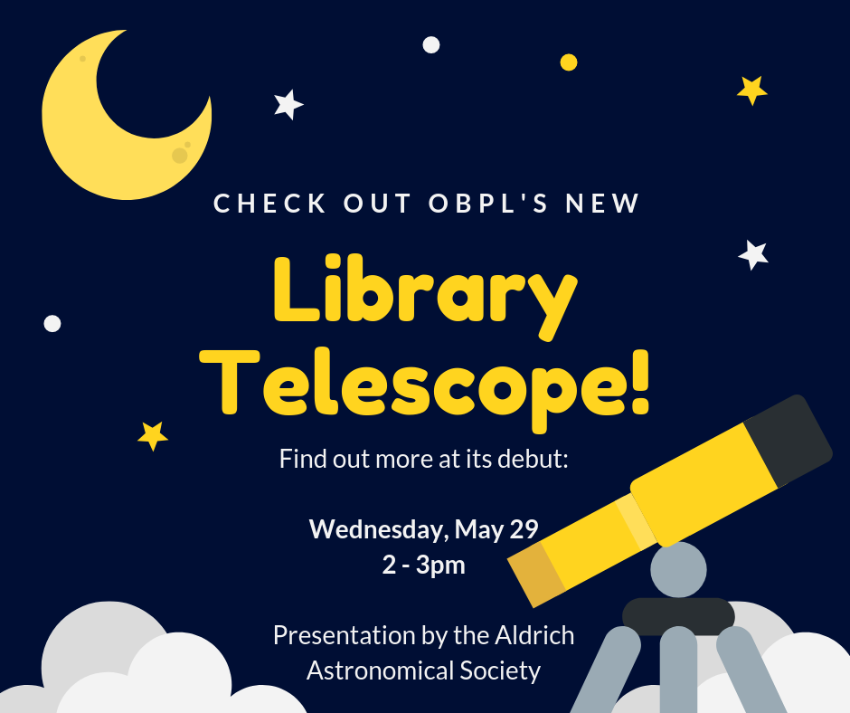 OBPL has a lending telescope